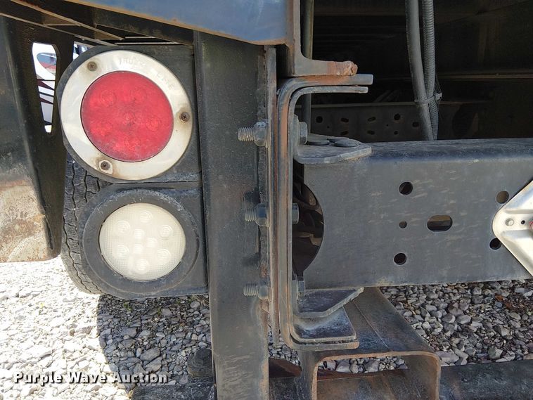 image for item YA2760 2017 Mack GU813 flatbed truck