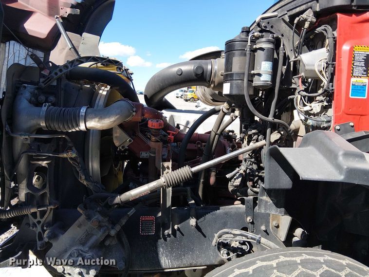 image for item YA2760 2017 Mack GU813 flatbed truck
