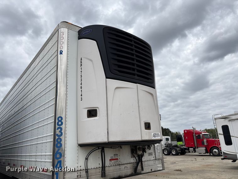 image for item YA2871 2017 Utility VS2RA refrigerated van trailer