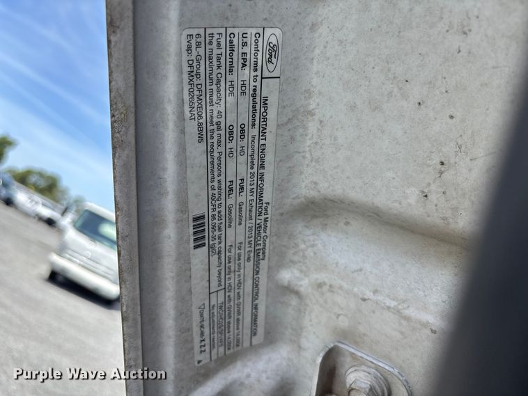 image for item YA3062 2013 Ford F450 Super Duty bucket truck