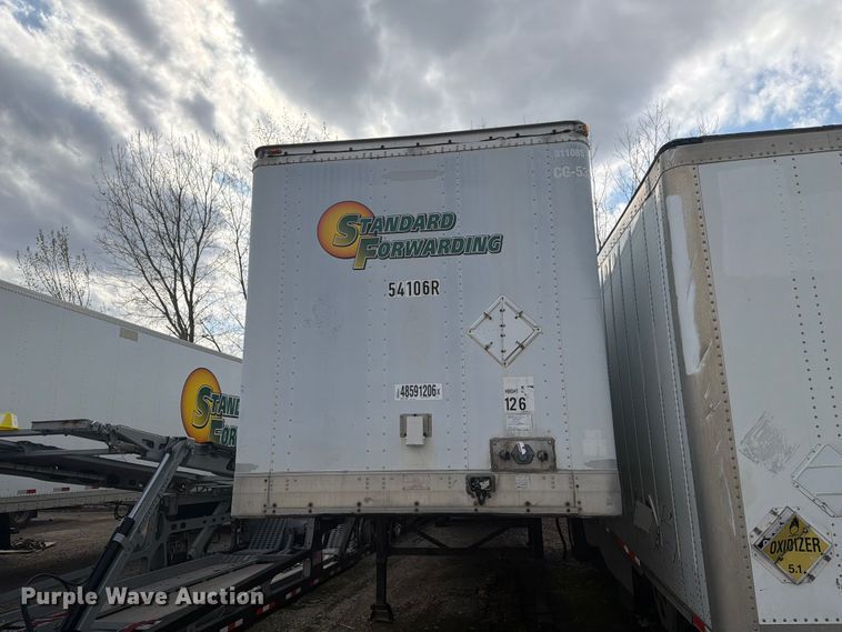 image for item YA3118 2003 Trailmobile dry van trailer