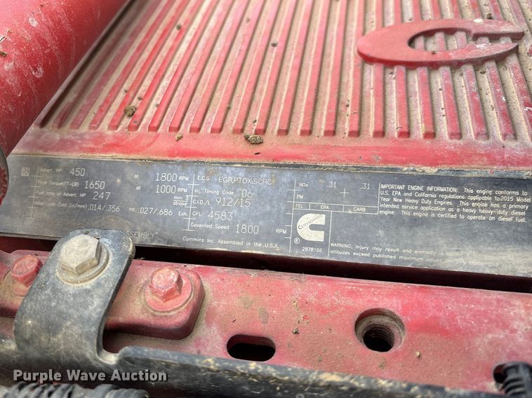 image for item YA3155 2016 Kenworth T880 semi truck
