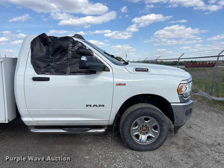 image for item DO5203 2019 RAM 2500 utility bed pickup truck