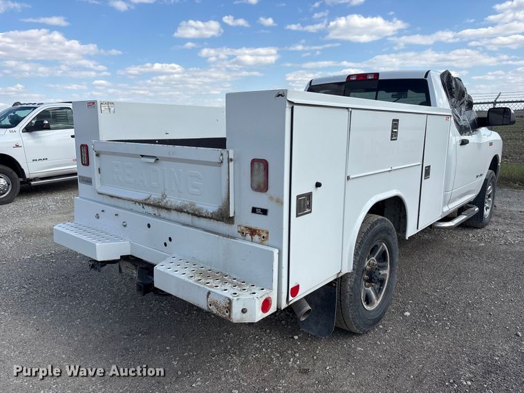 image for item DO5203 2019 RAM 2500 utility bed pickup truck