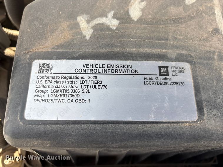 image for item DO5206 2020 Chevrolet Silverado 1500 Crew Cab pickup truck