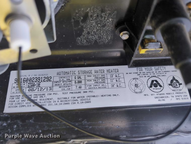 image for item DT1756 2013 Ford F450 RV