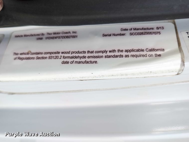 image for item DT1756 2013 Ford F450 RV