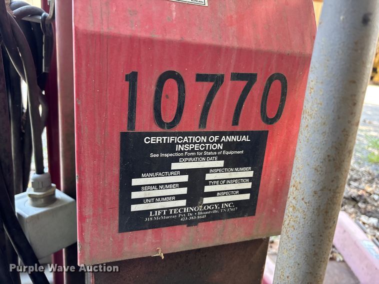 image for item DV4315 (4) Rotary HP415-100 automotive lifts