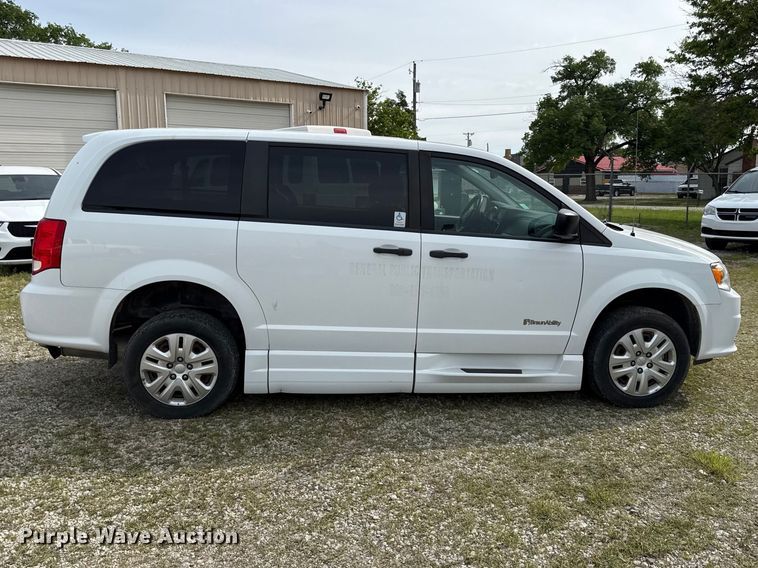image for item DZ4450 2019 Braun  Dodge Grand Caravan handicap accessible van
