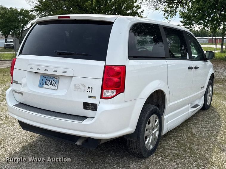 image for item DZ4450 2019 Braun  Dodge Grand Caravan handicap accessible van