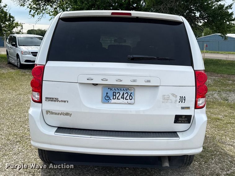 image for item DZ4450 2019 Braun  Dodge Grand Caravan handicap accessible van