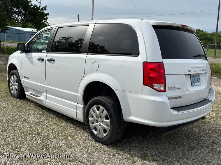 image for item DZ4450 2019 Braun  Dodge Grand Caravan handicap accessible van