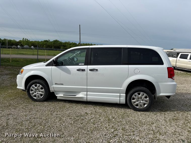image for item DZ4450 2019 Braun  Dodge Grand Caravan handicap accessible van