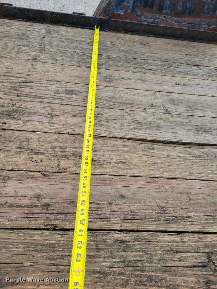 image for item DZ7086 2014 Red Oak Mfg tilt deck equipment trailer