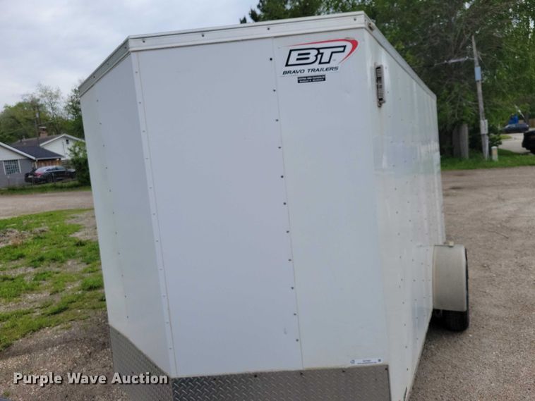 image for item DZ7087 2015 Bravo enclosed cargo trailer
