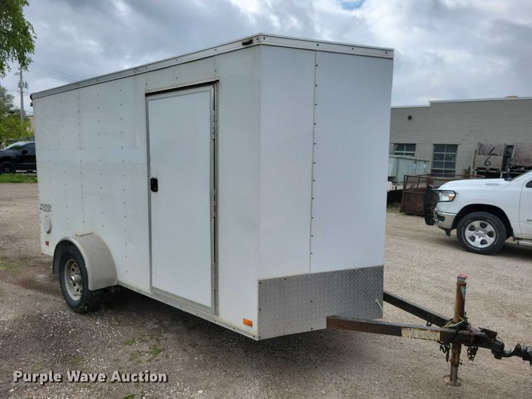 image for item DZ7087 2015 Bravo enclosed cargo trailer