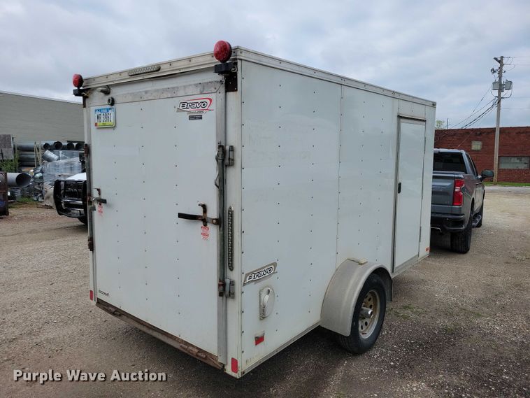 image for item DZ7087 2015 Bravo enclosed cargo trailer