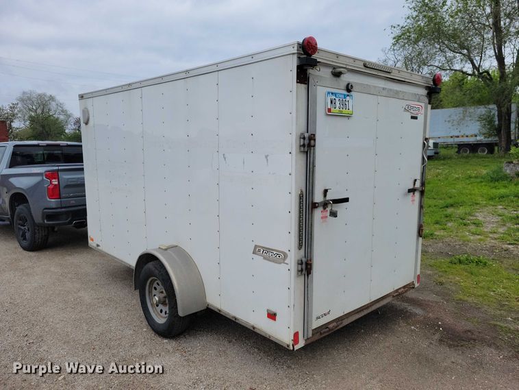 image for item DZ7087 2015 Bravo enclosed cargo trailer