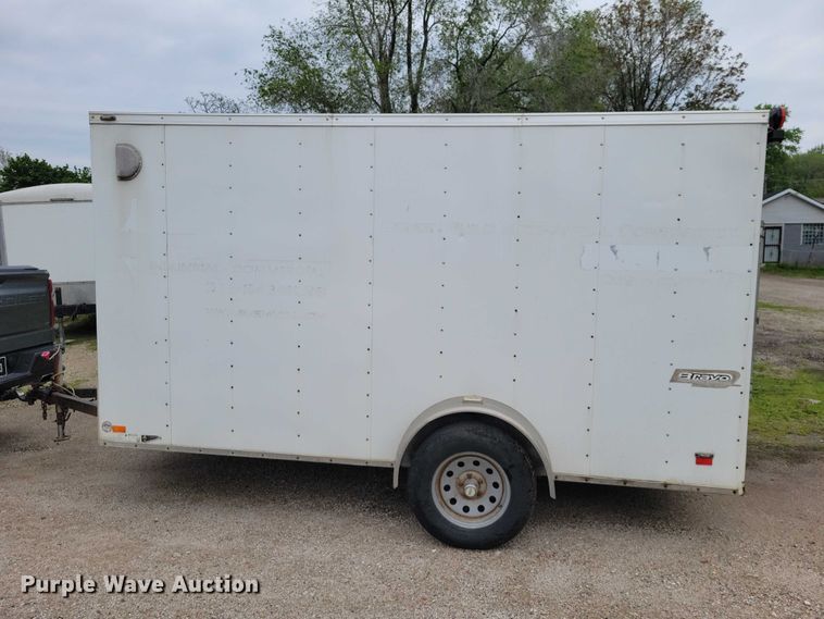 image for item DZ7087 2015 Bravo enclosed cargo trailer