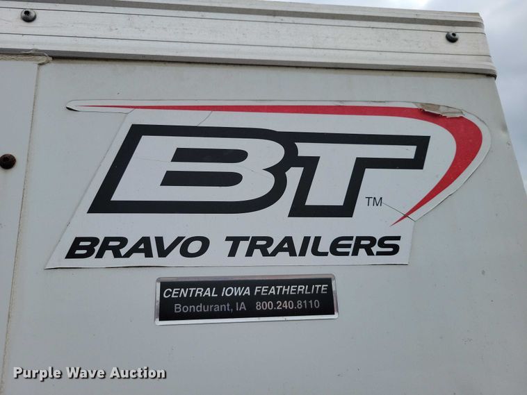 image for item DZ7087 2015 Bravo enclosed cargo trailer