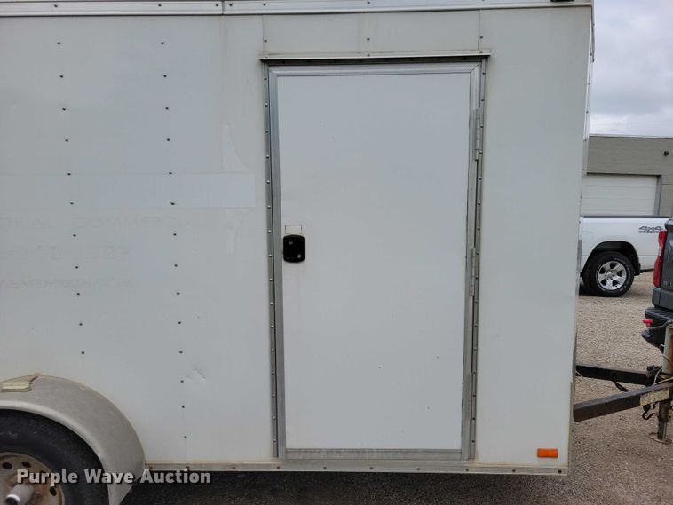 image for item DZ7087 2015 Bravo enclosed cargo trailer