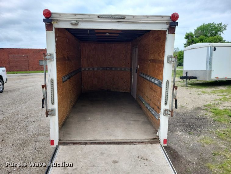 image for item DZ7087 2015 Bravo enclosed cargo trailer