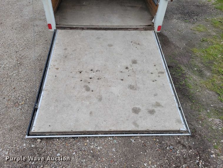 image for item DZ7087 2015 Bravo enclosed cargo trailer