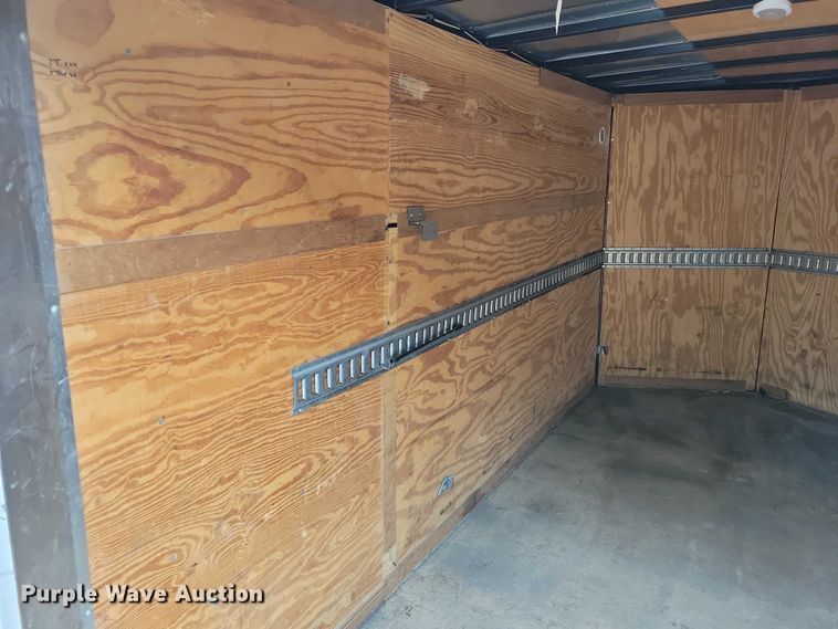 image for item DZ7087 2015 Bravo enclosed cargo trailer