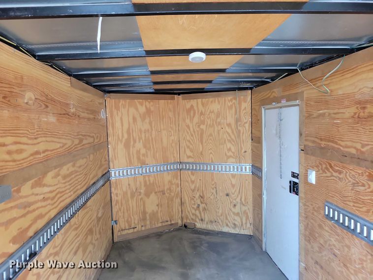 image for item DZ7087 2015 Bravo enclosed cargo trailer