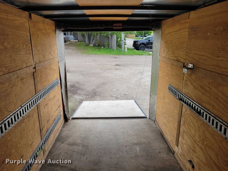 image for item DZ7087 2015 Bravo enclosed cargo trailer