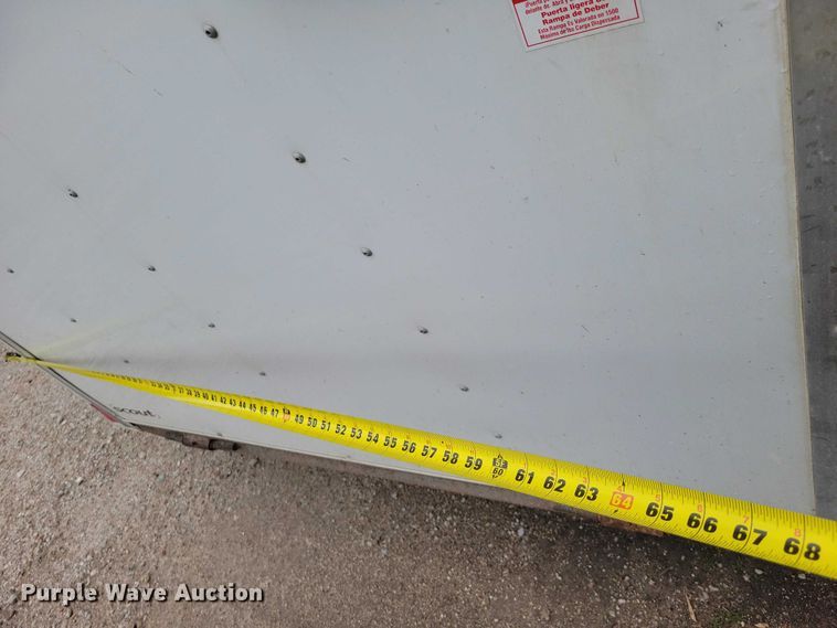 image for item DZ7087 2015 Bravo enclosed cargo trailer