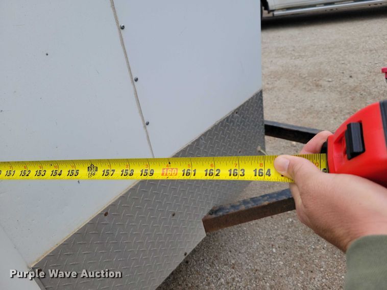 image for item DZ7087 2015 Bravo enclosed cargo trailer