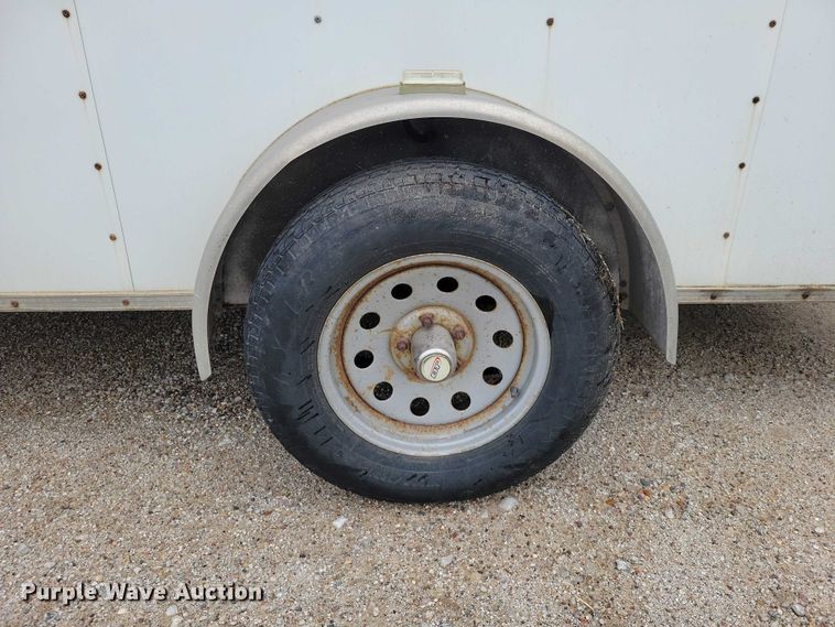 image for item DZ7087 2015 Bravo enclosed cargo trailer