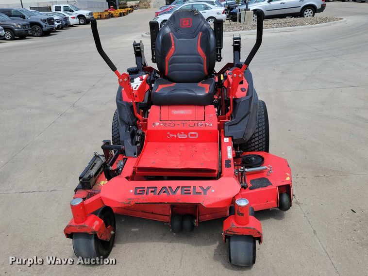 image for item DZ7106 2024 Gravely Pro Turn 660 ZTR lawn mower