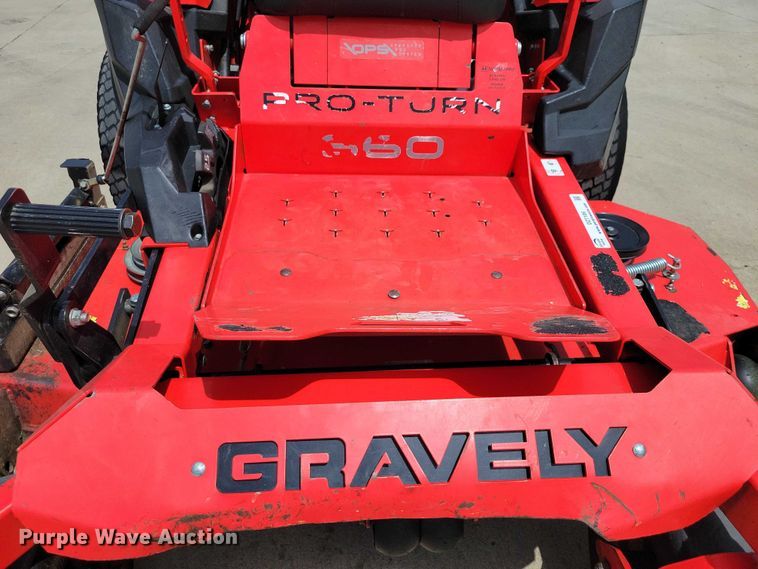 image for item DZ7106 2024 Gravely Pro Turn 660 ZTR lawn mower
