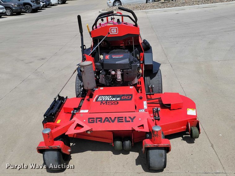 image for item DZ7107 2020 Gravely Pro Stance 60 ZTR lawn mower
