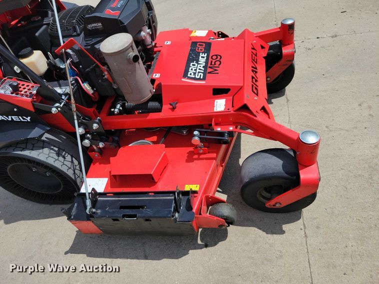 image for item DZ7107 2020 Gravely Pro Stance 60 ZTR lawn mower