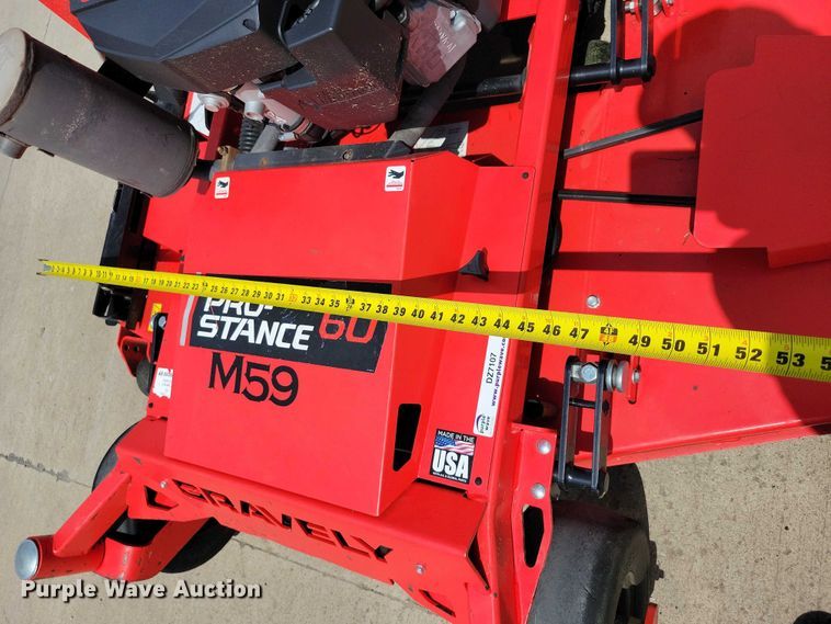 image for item DZ7107 2020 Gravely Pro Stance 60 ZTR lawn mower