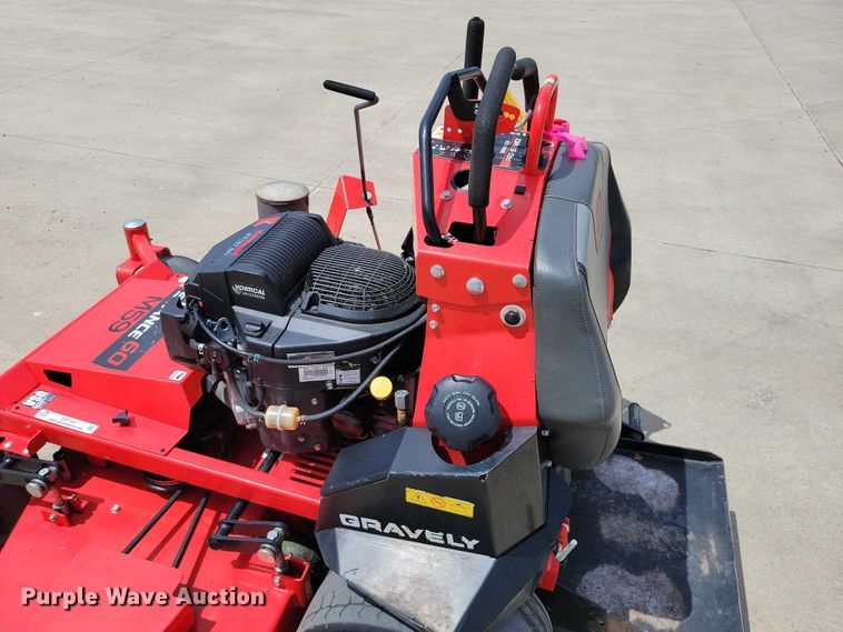 image for item DZ7107 2020 Gravely Pro Stance 60 ZTR lawn mower