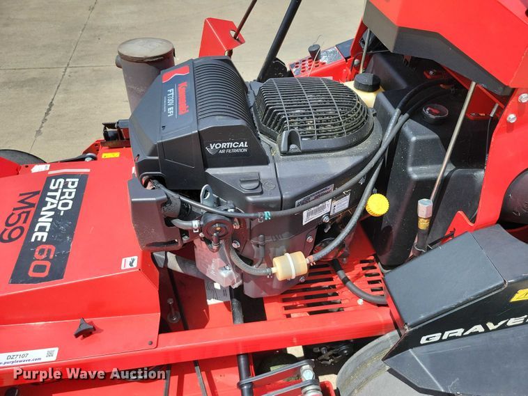 image for item DZ7107 2020 Gravely Pro Stance 60 ZTR lawn mower