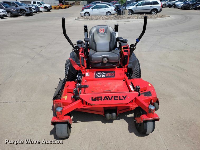 image for item DZ7108 2021 Gravely Pro Turn 260 ZTR lawn mower