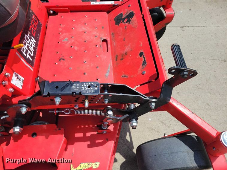 image for item DZ7108 2021 Gravely Pro Turn 260 ZTR lawn mower