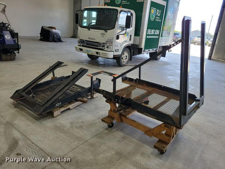 (2) B&B Tech fertilizer spreader racks