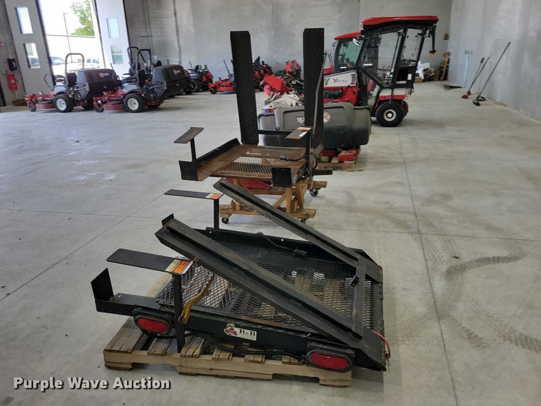 image for item DZ7114 (2) B&B Tech fertilizer spreader racks