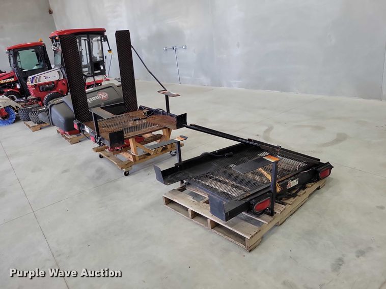 image for item DZ7114 (2) B&B Tech fertilizer spreader racks