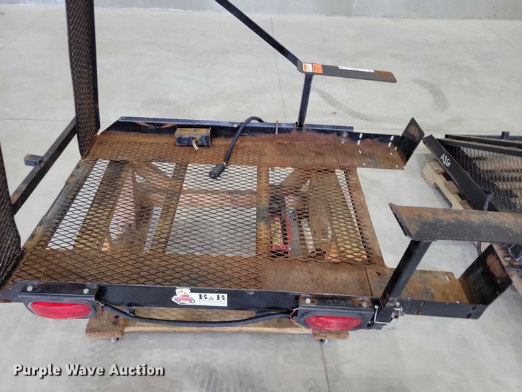 image for item DZ7114 (2) B&B Tech fertilizer spreader racks