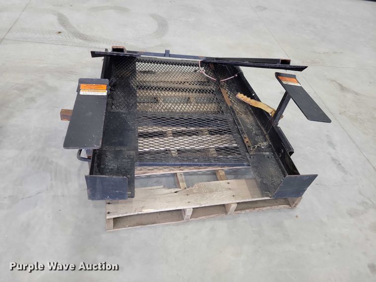 image for item DZ7114 (2) B&B Tech fertilizer spreader racks