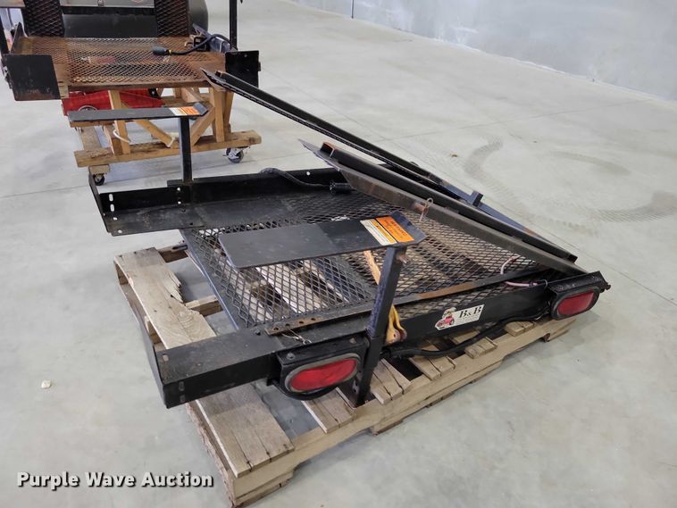 image for item DZ7114 (2) B&B Tech fertilizer spreader racks