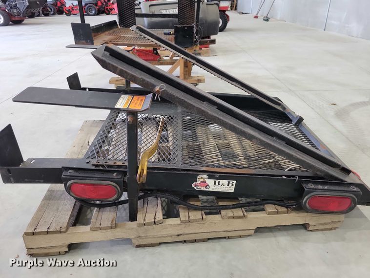 image for item DZ7114 (2) B&B Tech fertilizer spreader racks