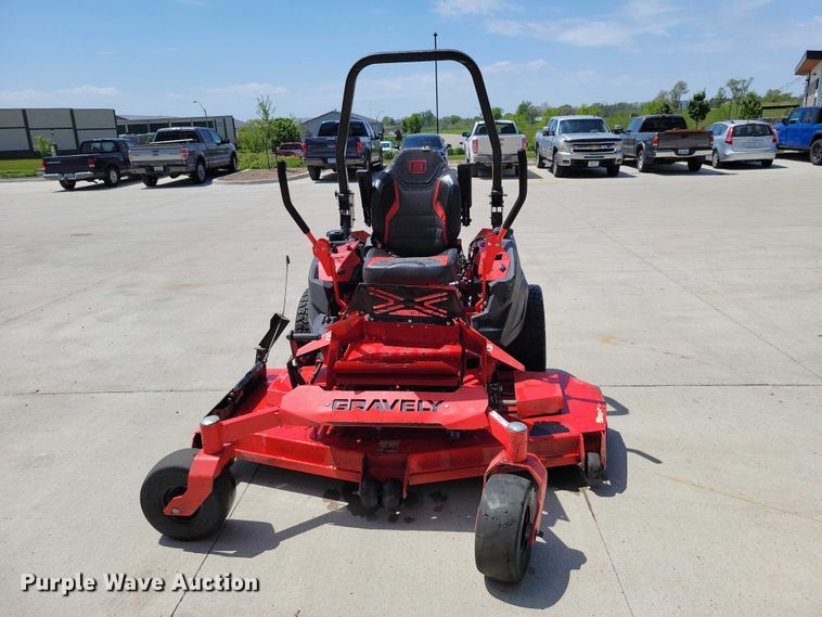 image for item DZ7116 2022 Gravely Pro Turn 672 ZTR lawn mower